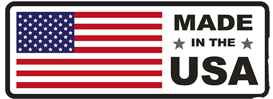 Proudly made in the USA